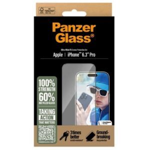 PANZERGLASS SCREEN PROTECTOR IPHONE
16 PRO ULTRA-WIDE FIT
2862
Display-beschermfolie