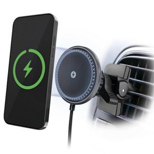 Mobilize MAGSAFE autoventilator
SMARTPHONE HOUDER MET
OPLAADFUNCTIE, 15W, ZWART MET USB-C AANSLUITING
28695