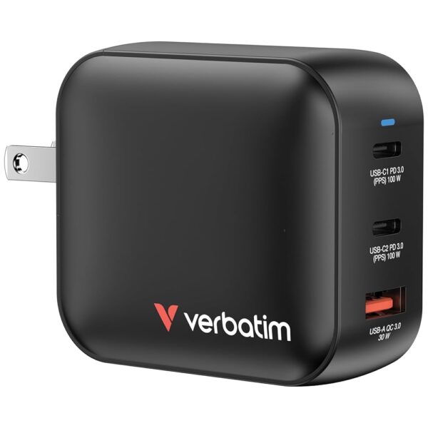 Mini chargeur GaN 100 W 3 ports