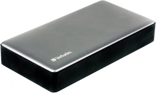 VERBATIM 49577 Dual Power Bank QC3 20000mAh Argent